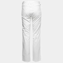 Gucci White Denim Skinny Fit Jeans XL Waist 36"