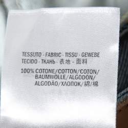 Gucci Blue Distressed Denim Flared Jeans S Waist 26"