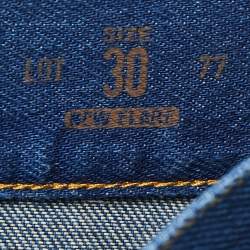 Gucci Blue Denim Butterfly and Bee Embroidered Flared Jeans M