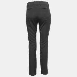 Pre Owned Gucci Black Wool Tailored Trousers S