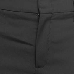 Pre Owned Gucci Black Wool Tailored Trousers S