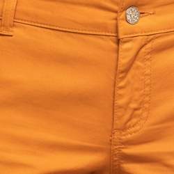Gucci Orange Stretch Denim Straight Leg Jeans M Waist 34"