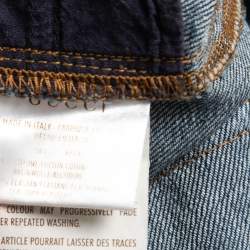Gucci Blue Denim Flared Jeans S Waist 30"