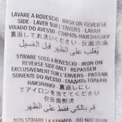 Pre Owned Gucci Multicolor Printed Cotton Crew Neck T-Shirt S