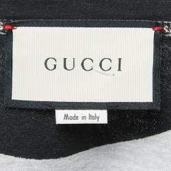 Pre Owned Gucci Multicolor Printed Cotton Crew Neck T-Shirt S