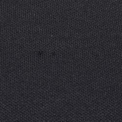 Gucci Black Technical Jersey Floral Embroidered Turtle Neck Dress S