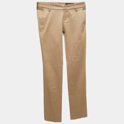 Gucci Beige Cotton Trousers S