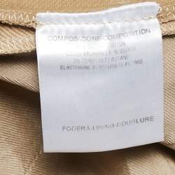 Gucci Beige Cotton Trousers S