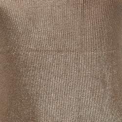 Gucci Metallic Gold Knit Sleeveless Top XXS