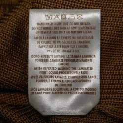 Gucci Metallic Gold Knit Sleeveless Top XXS