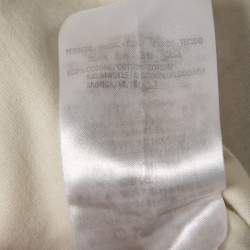 Pre Owned Gucci Cream Guccy Maison De L'amour Printed Cotton Knit T-Shirt L