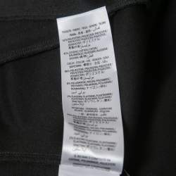 Gucci Black Technical Jersey Embroidered Zip-Up Jacket S