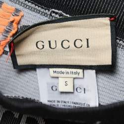 Gucci Black GG  Jacquard Jersey Leggings S