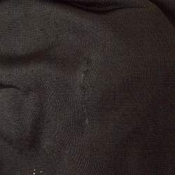 Gucci Black Knit Ring-Front Detail Top XS