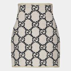 Gucci  Women's Cotton Mini Skirt - Black - S
