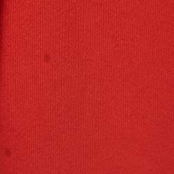 Gucci Red Sequined UFO Logo Print Sweatshirt L