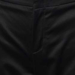 Gucci Black Cotton Flared Trousers S