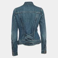 Gucci Vintage Blue Denim Jacket M