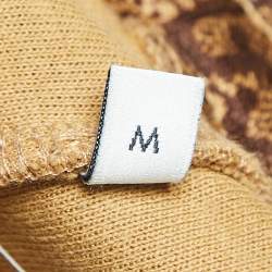 Gucci Brown GG Monogram Technical Jersey Track Pants M