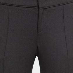 Gucci Grey Wool Blend Buttoned Formal Trousers M
