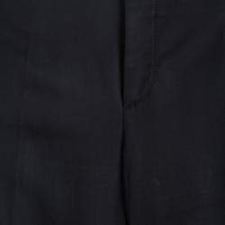 Pre Owned Gucci Black Tailored Straight Fit Trousers S
