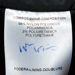 Pre Owned Gucci Black Nylon Hooded Puffer Jacket M