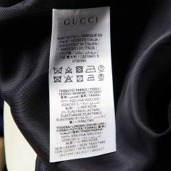 Gucci Navy Blue Viscose Oversized Cady Vest M