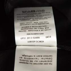 Gucci Black Crepe Flared Trousers S