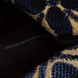 مملوكة مسبقًا بنطلون غوتشي جيرسيه أسود مرصع مقاس متوسط