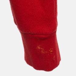 Pre Owned Gucci Red Cotton Paramount Pictures® Edition Sequin Sweatshirt S