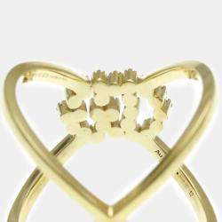 Gucci 18K Yellow Gold GG Running Diamond Band Ring
