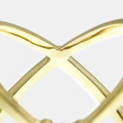 Gucci 18K Yellow Gold GG Running Diamond Band Ring