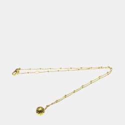 Gucci 18K Yellow Gold Icon Ball Pendant Necklace