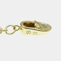 Gucci Bit Loafer Necklace Yellow Gold 18K No Stone Necklace Gold