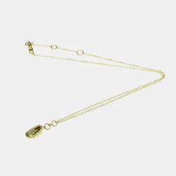 Gucci Bit Loafer Necklace Yellow Gold 18K No Stone Necklace Gold