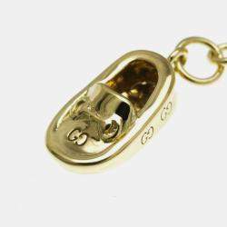 Gucci Bit Loafer Necklace Yellow Gold 18K No Stone Necklace Gold