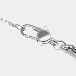 Gucci Icon 18K White Gold and Diamond Pendant Necklace