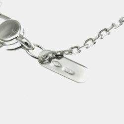 Gucci Icon 18K White Gold and Diamond Pendant Necklace