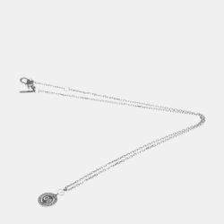 Gucci Icon 18K White Gold and Diamond Pendant Necklace