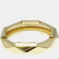 Gucci Studded 18K Yellow Gold Band Ring