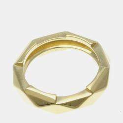 Gucci Studded 18K Yellow Gold Band Ring