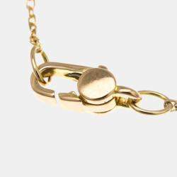 Pre Owned Gucci Icon No Stone 18K  Pink Gold  Fashion Pendant Necklace 