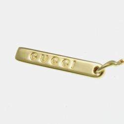 Pre Owned Gucci Lariat Necklace Yellow Gold 18K Necklace Gold