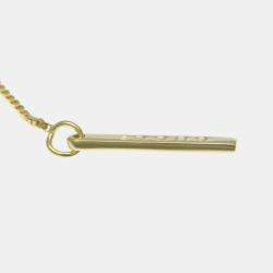 Pre Owned Gucci Lariat Necklace Yellow Gold 18K Necklace Gold