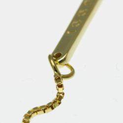 Pre Owned Gucci Lariat Necklace Yellow Gold 18K Necklace Gold
