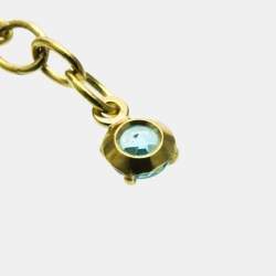 Pre Owned قلادة غوتشي جي جي رنينغ توباز قلادة ذهب أصفر عيار 18 قيراط (ذهب)