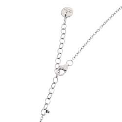 Gucci Icon Bloom Floral Motif Enamel Two Tone 18K Gold Pendant Necklace