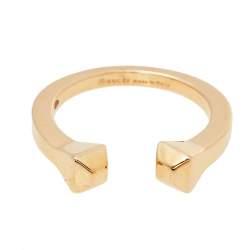 Gucci 18K Yellow Gold Chiodo Ring Size EU 54