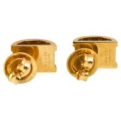 Gucci Icon 18K Yellow Gold Earrings