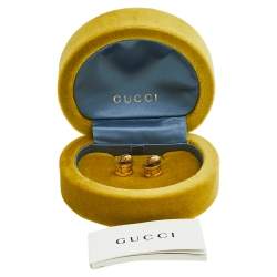 Gucci Icon 18K Yellow Gold Earrings